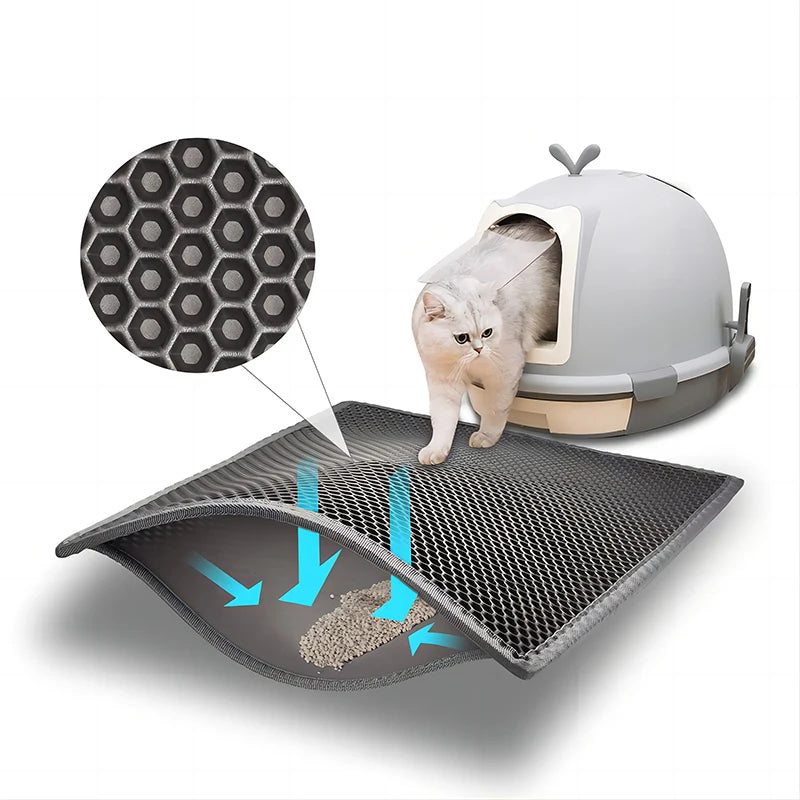EVA Double Layer Cat Litter Pad Waterproof