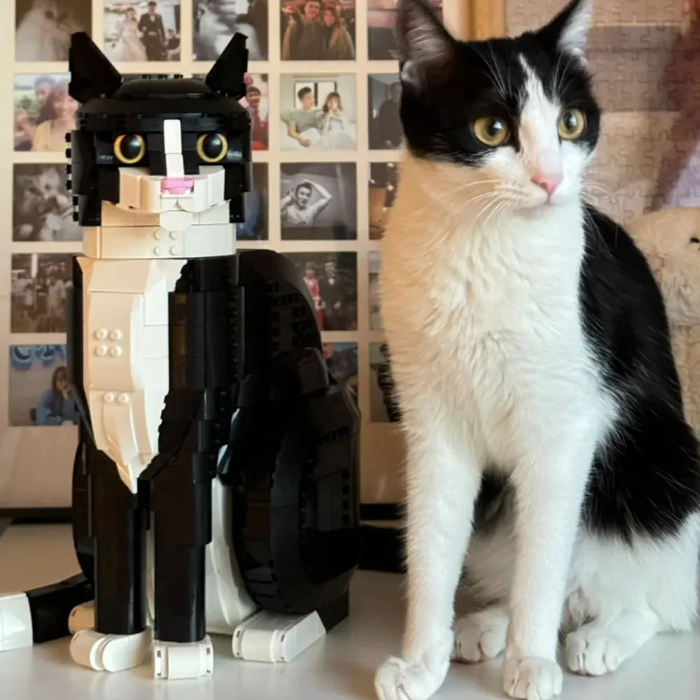 MOC New 21349 Tuxedo Cat