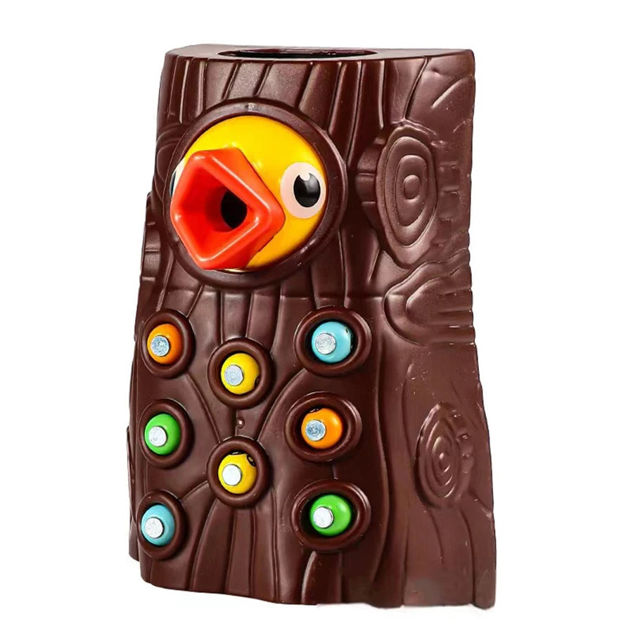 Montessori Educational Toys for Children Woodpecker