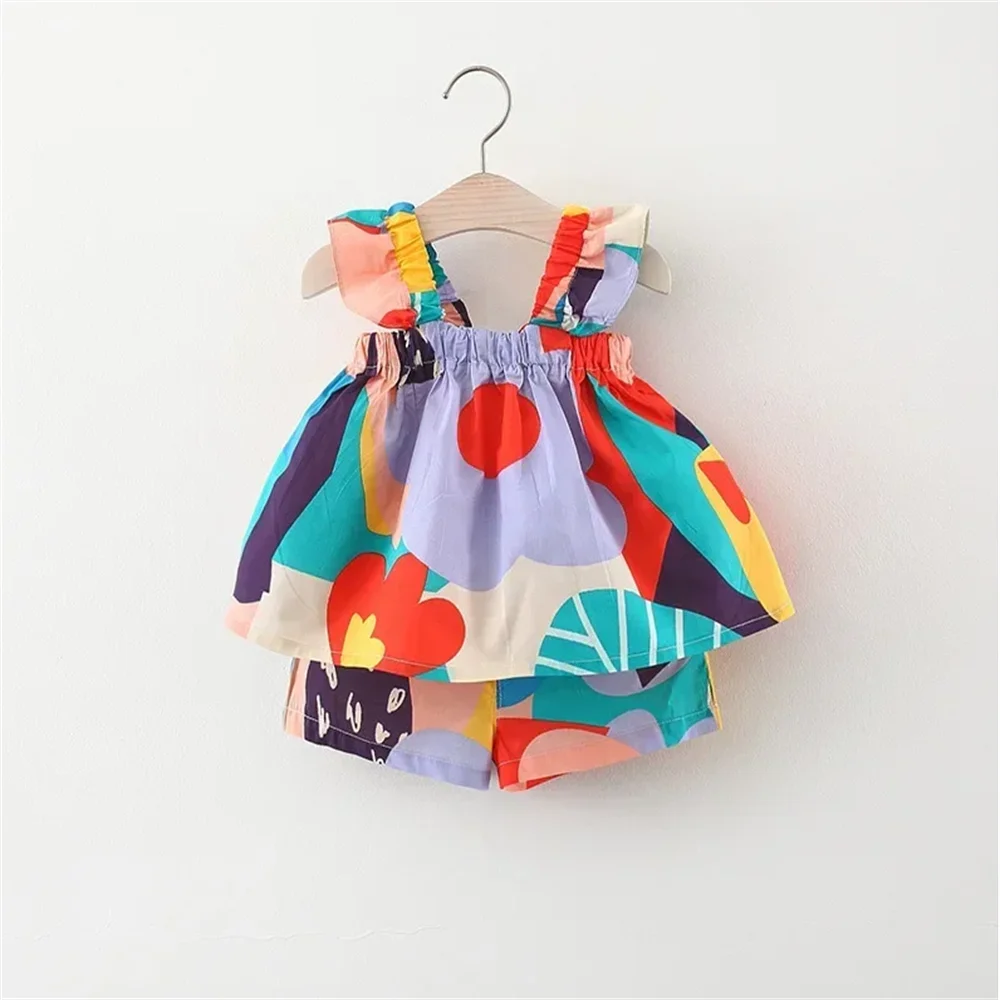 Baby Girl Set Sweet Multi Colored