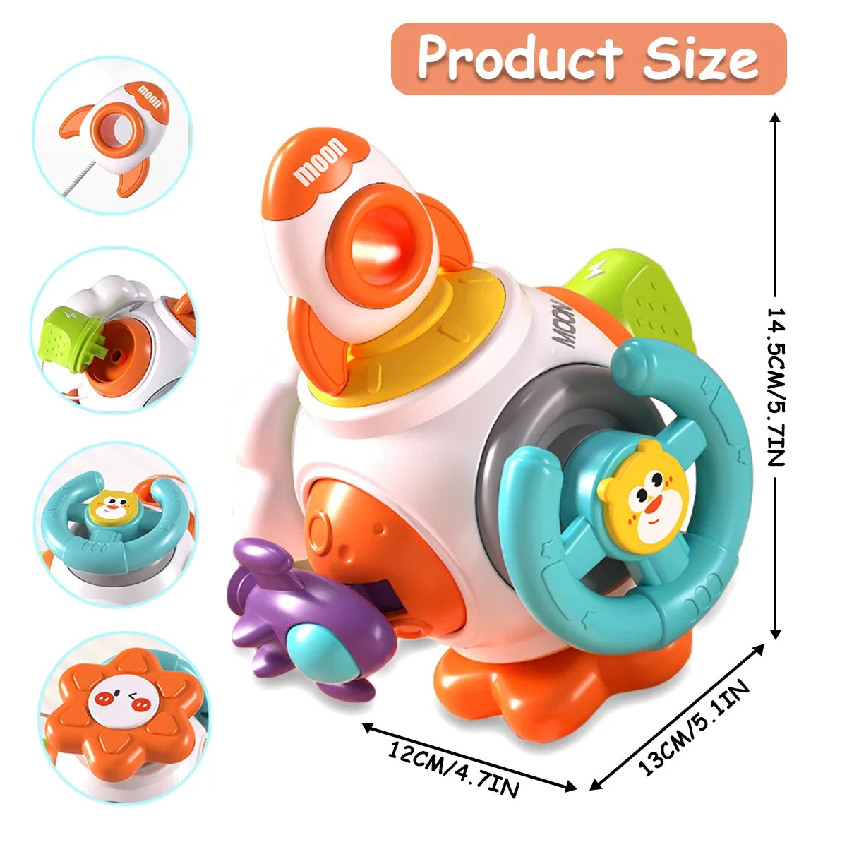 Educational Learning Montessori Toy Busy Cube