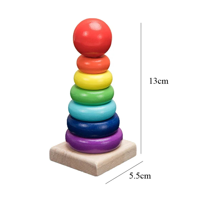 Baby Educational Toy Montessori Wooden 3D Toys