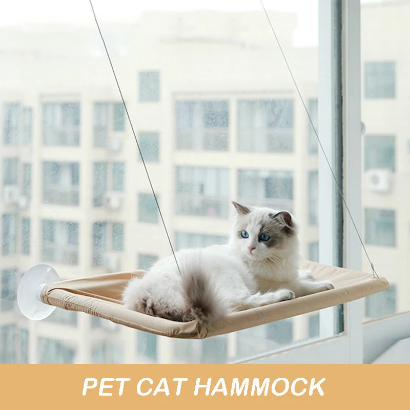Pet Cat Hammock Aerial Hanging Cat Bed Cats