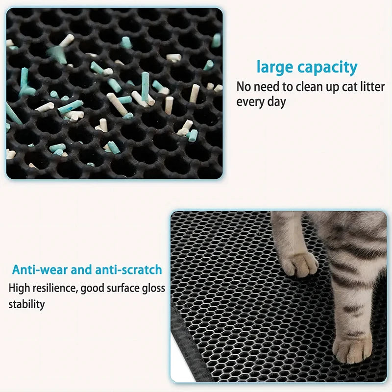 EVA Double Layer Cat Litter Pad Waterproof