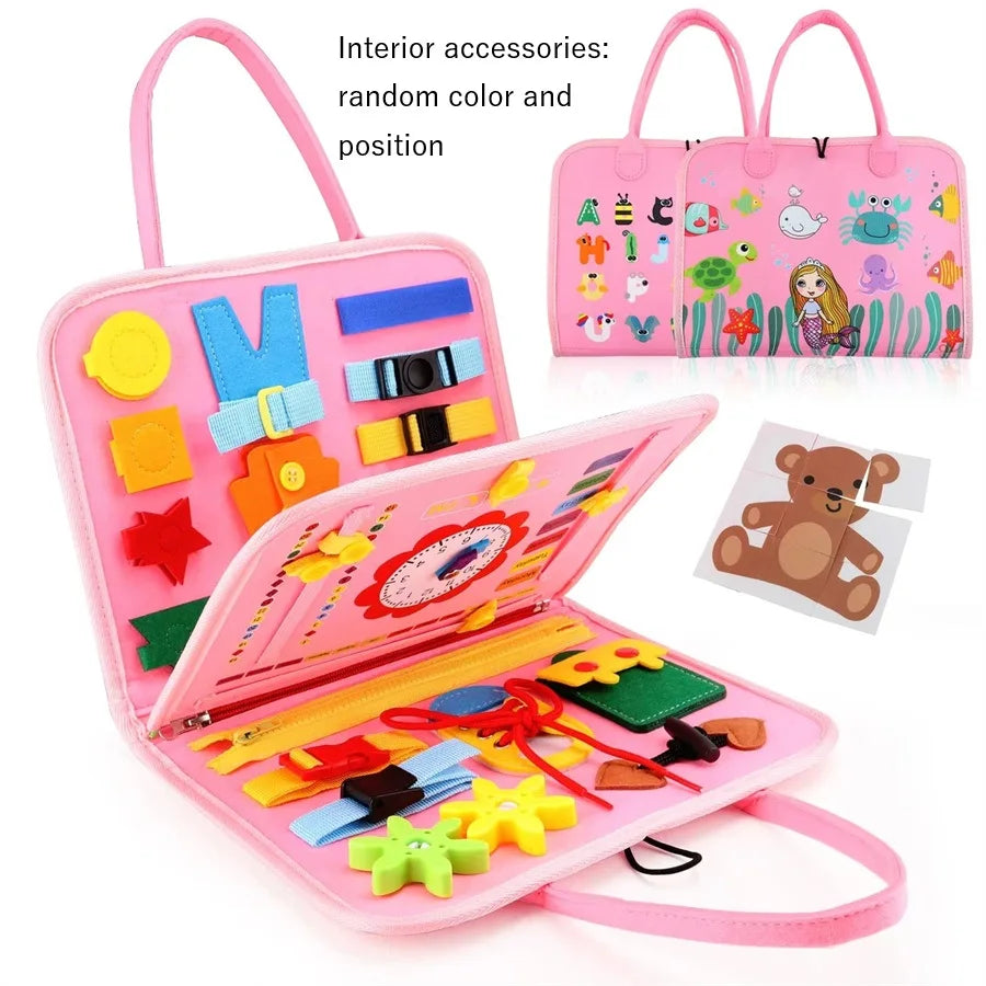 Montessori Busy Board Educational Activity