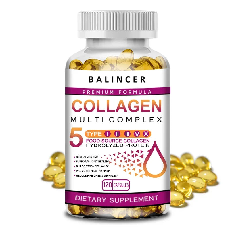 Complex Collagen Capsules Brighten Skin Tone