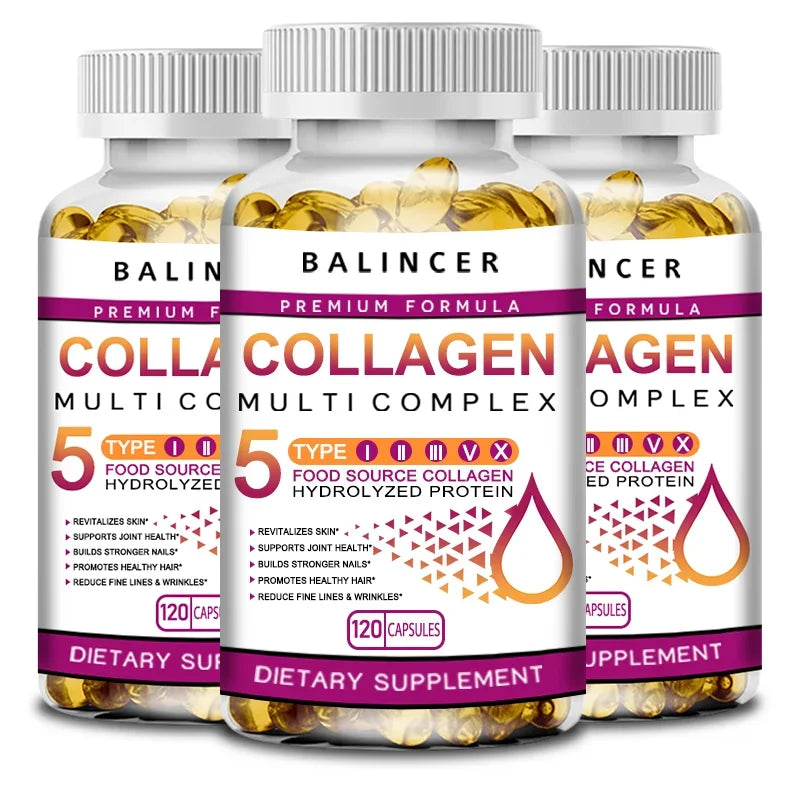 Complex Collagen Capsules Brighten Skin Tone