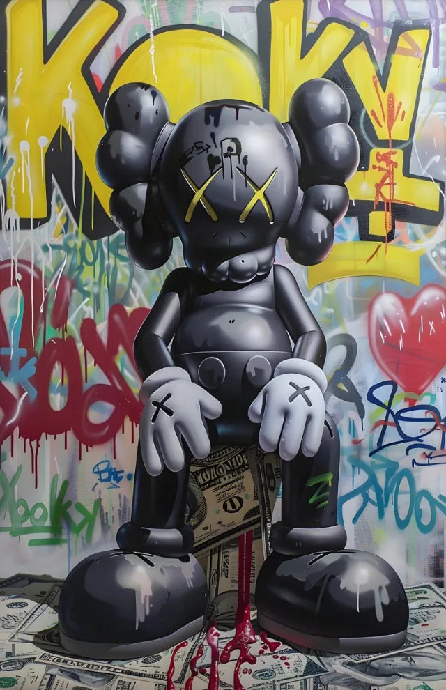 Wall Art - KAWS