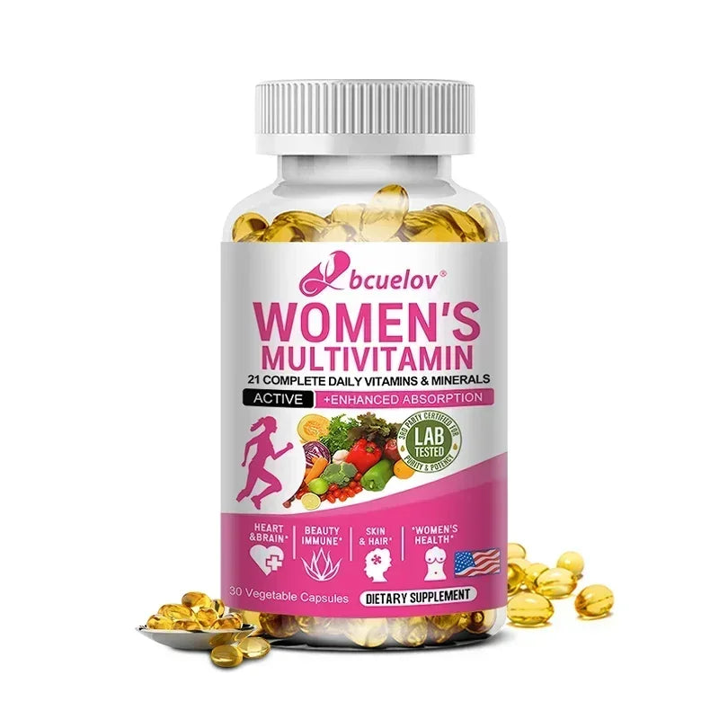 Bcuelov Daily Multivitamin for Women