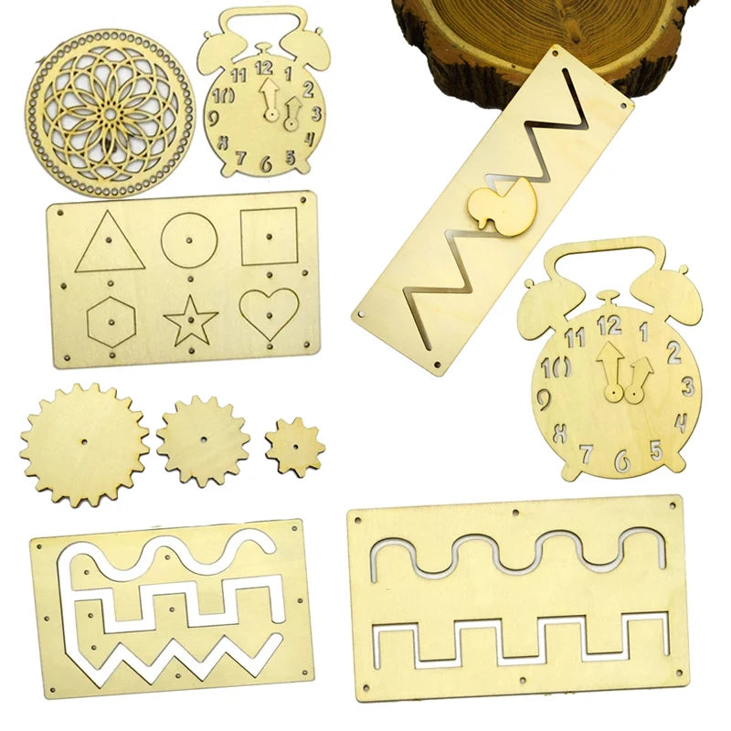 Kid Activity Busy Board Material Diy Accessories