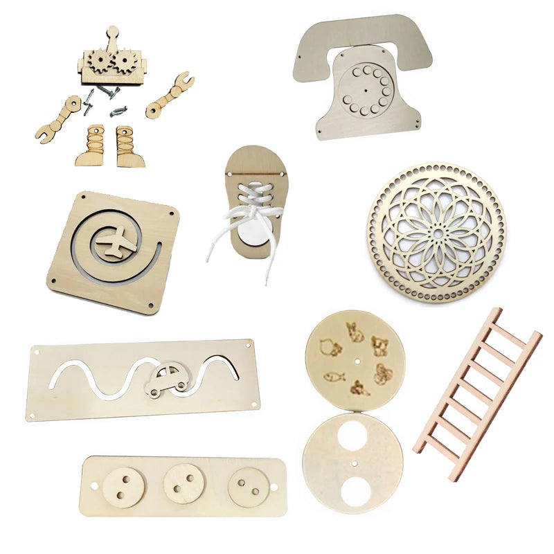 Kid Activity Busy Board Material Diy Accessories