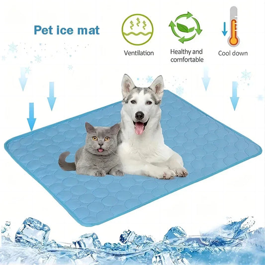 Pet Summer Ice Silk Cooling Mat