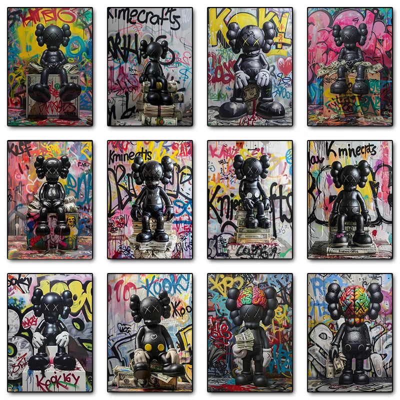 Wall Art - KAWS