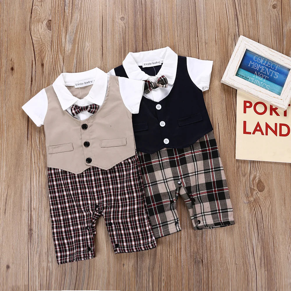 Summer Newborn Baby Romper Infant Boy