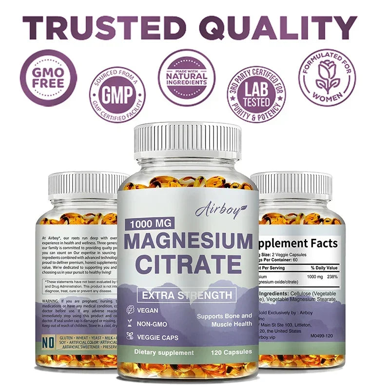 Magnesium Citrate - Supplement
