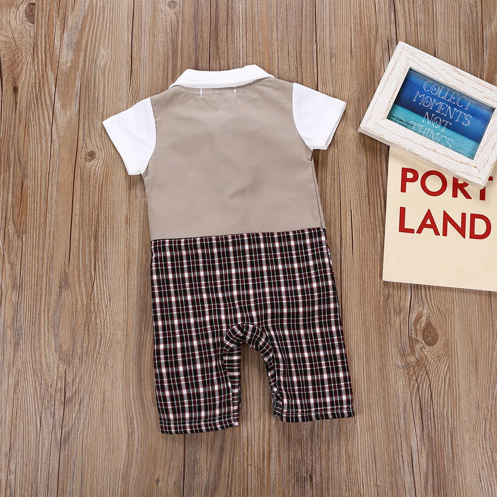 Summer Newborn Baby Romper Infant Boy