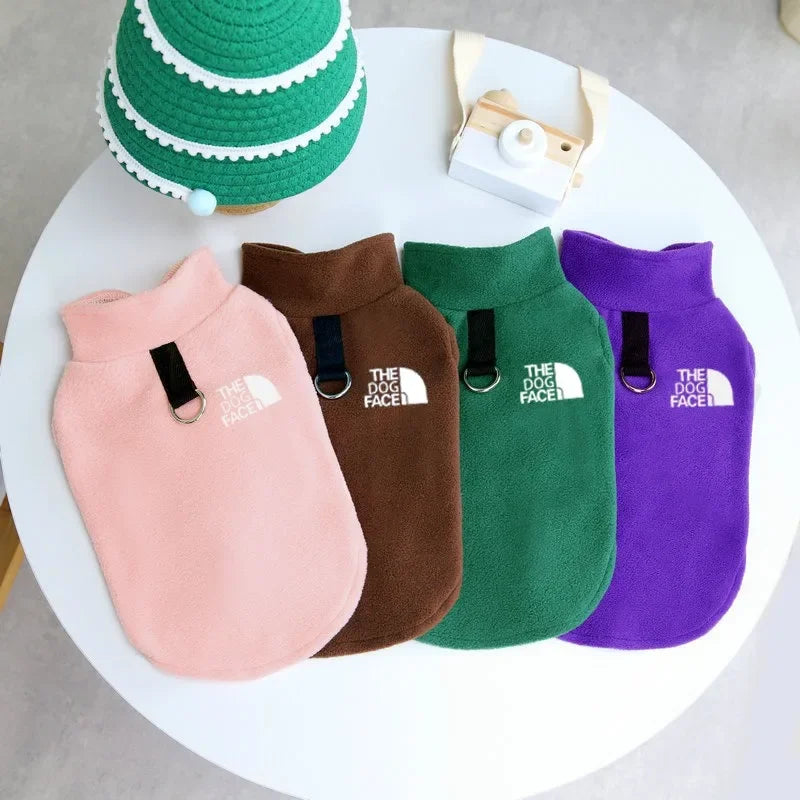 Pet Dog Clothes Autumn Winter Coat Fleece