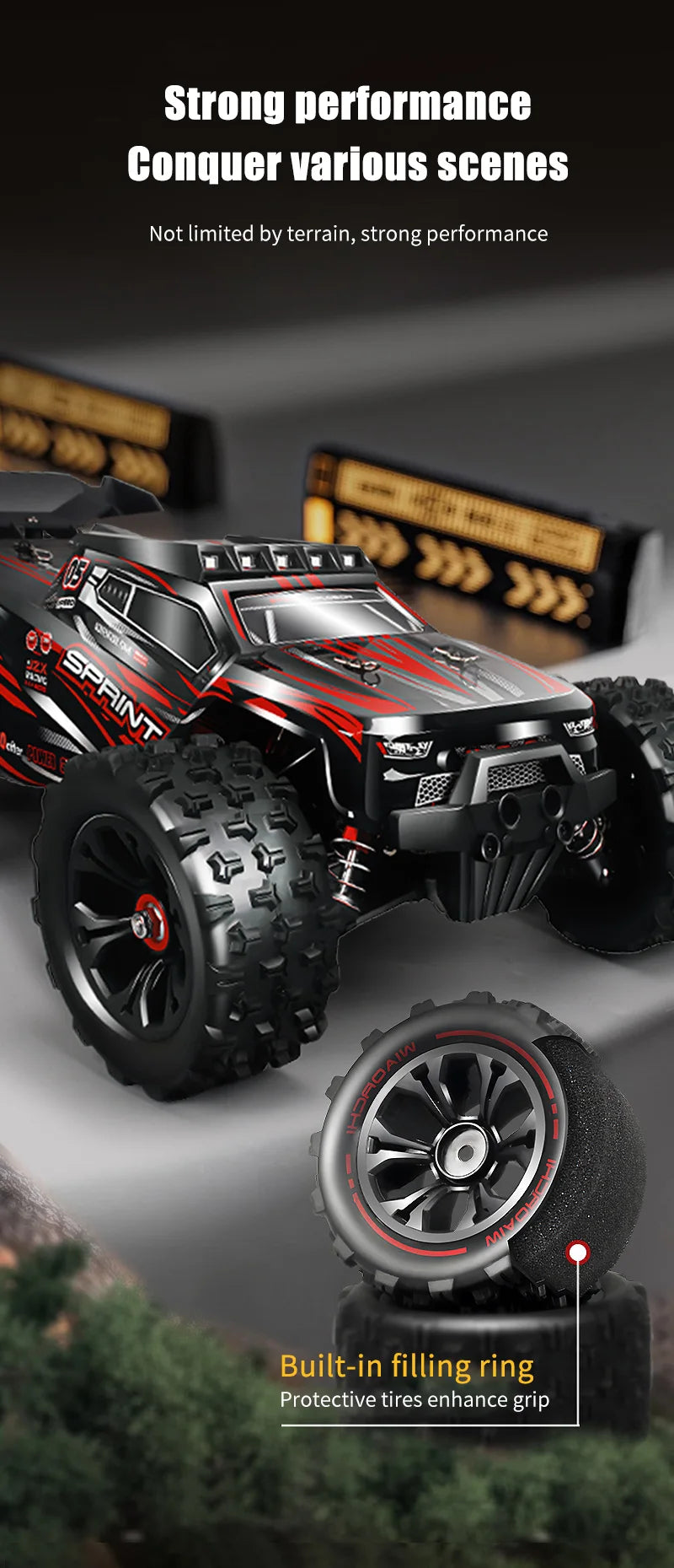 FIX LED Remote Control Cars