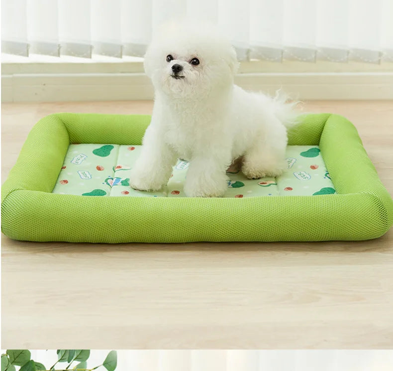 Summer Cooling Pet Bed Dog Mat Cushion
