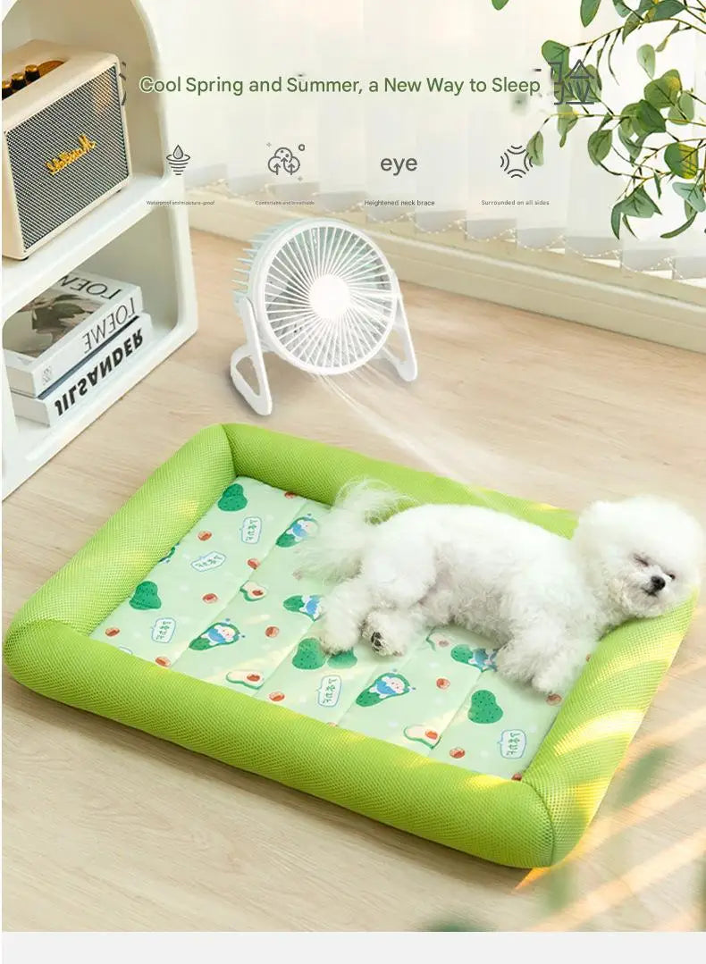 Summer Cooling Pet Bed Dog Mat Cushion