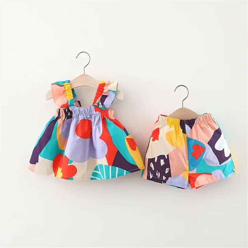 Baby Girl Set Sweet Multi Colored