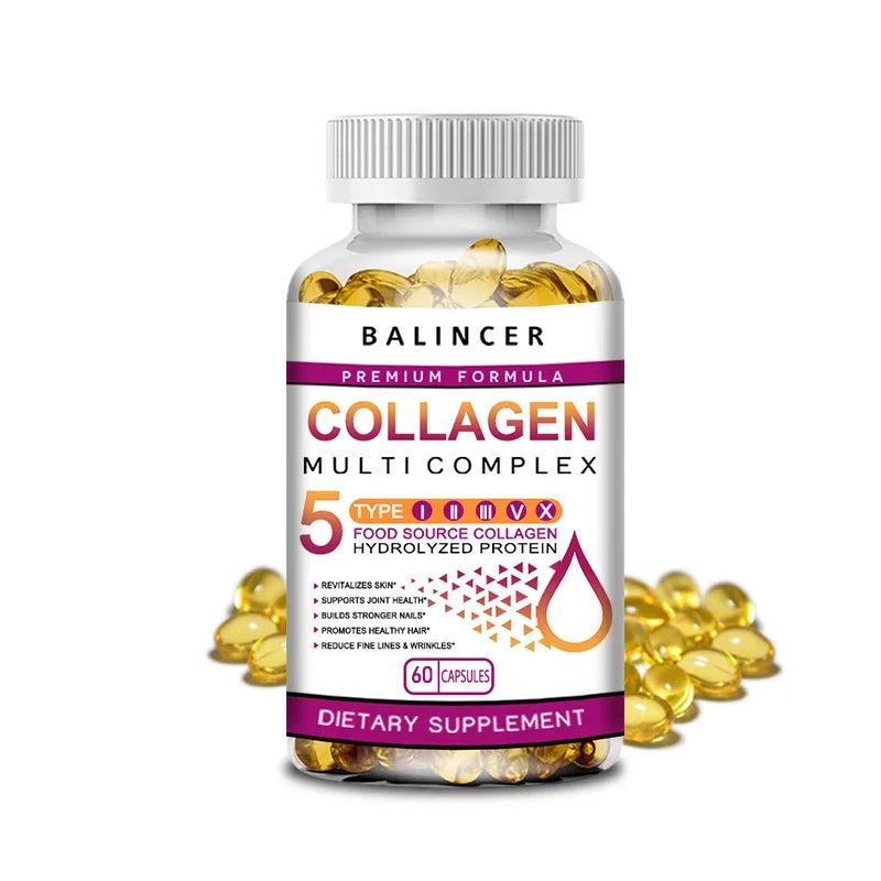 Complex Collagen Capsules Brighten Skin Tone