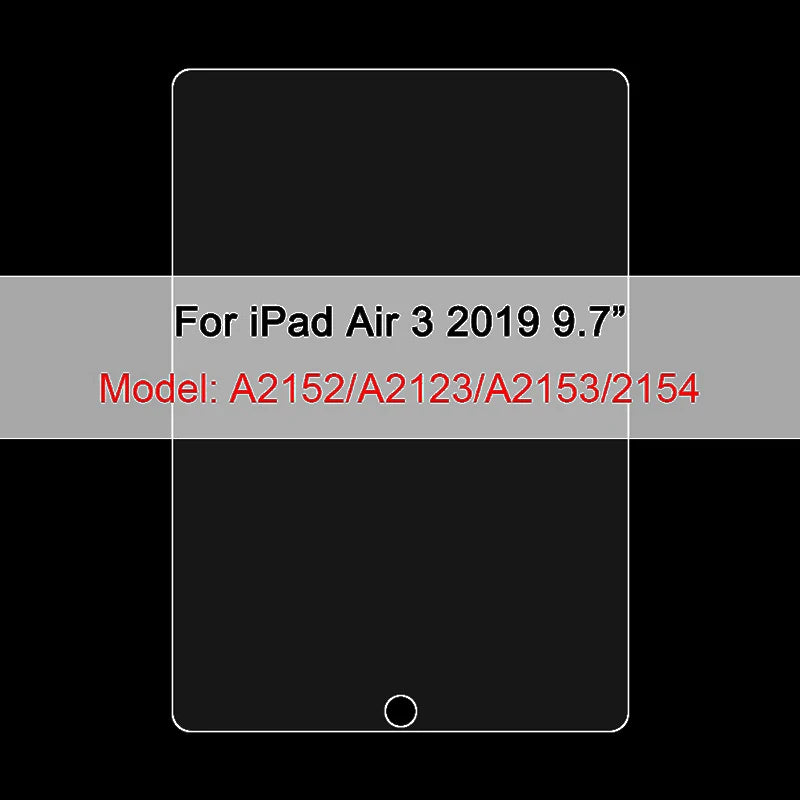 Screen Protector iPad 10 2022 9 8 7 Air 5 4 3 Mini 6 5 4 Pro 12.9 11 10.9 10.5 10.2