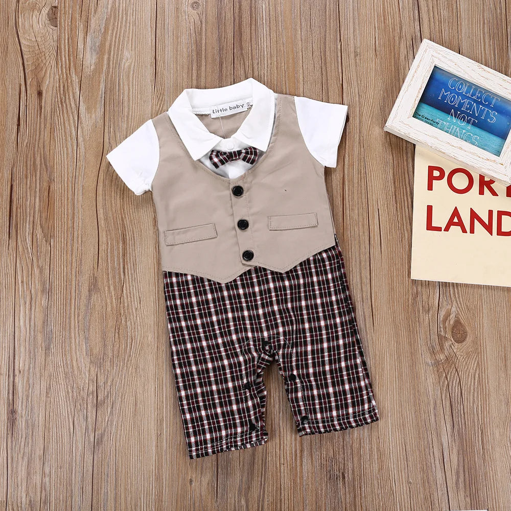 Summer Newborn Baby Romper Infant Boy