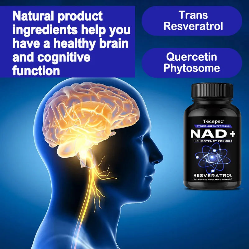 NAD+ Supplements, Supplements with Quercetin + Resveratrol