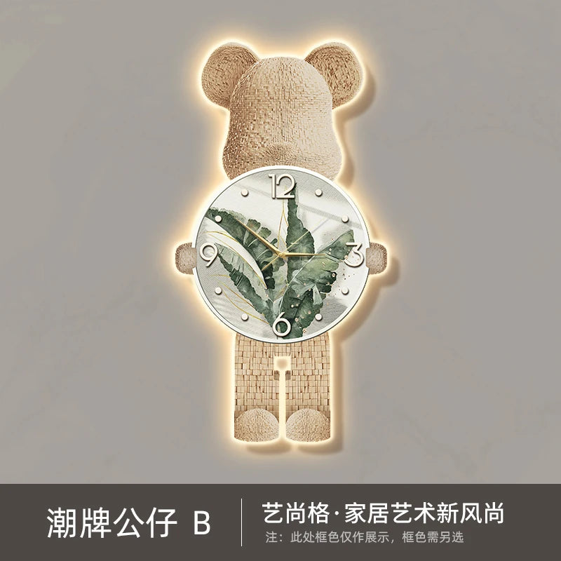 Fancy LED Wall Clock