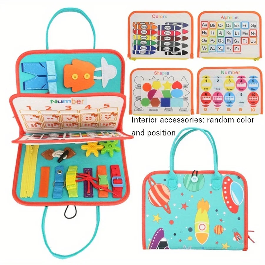 Montessori Busy Board Educational Activity