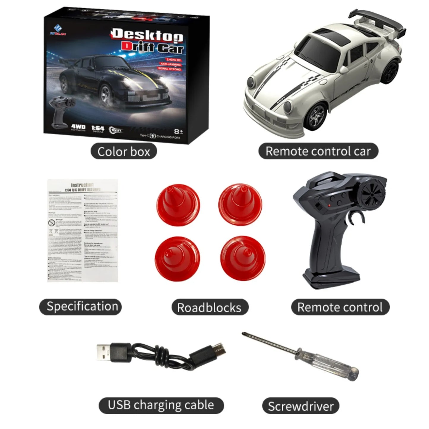FIX 1:64 RC Drift Car