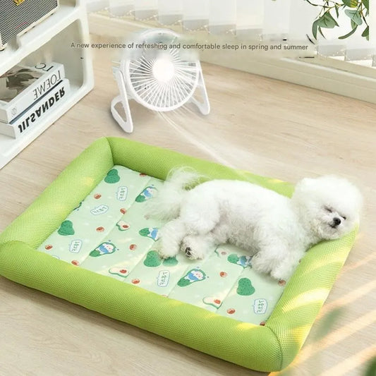 Summer Cooling Pet Bed Dog Mat Cushion