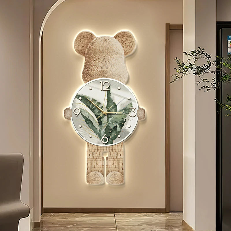 Fancy LED Wall Clock