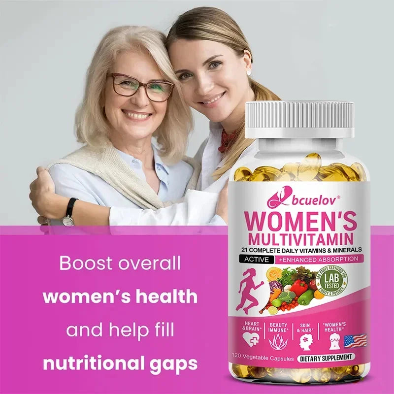 Bcuelov Daily Multivitamin for Women