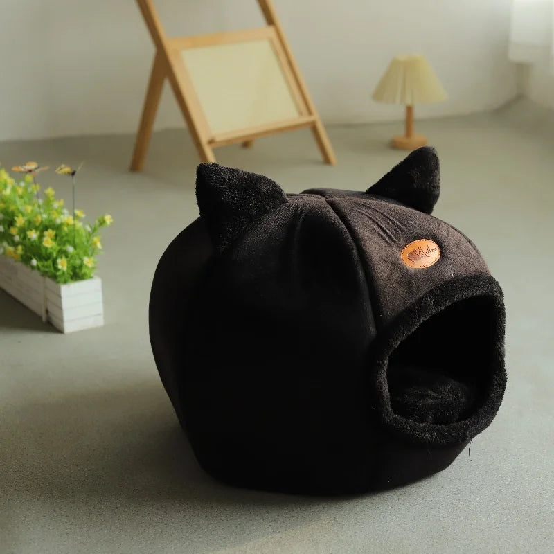 New Deep Sleep Comfort In Winter Cat Bed Little Mat Basket