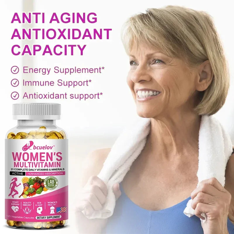 Bcuelov Daily Multivitamin for Women