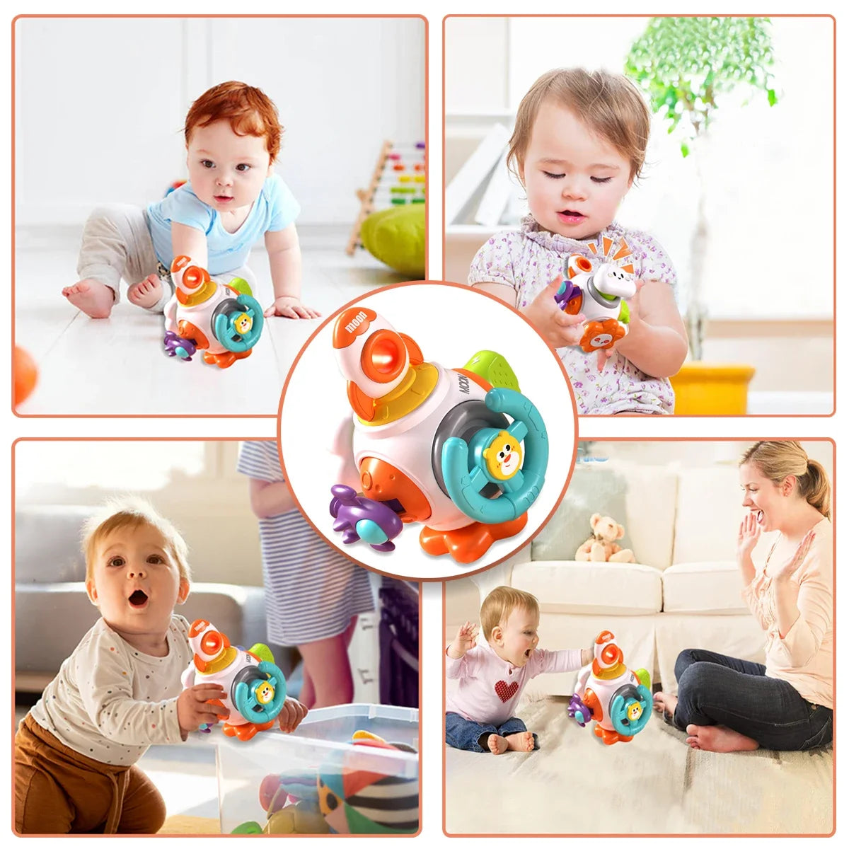 Educational Learning Montessori Toy Busy Cube
