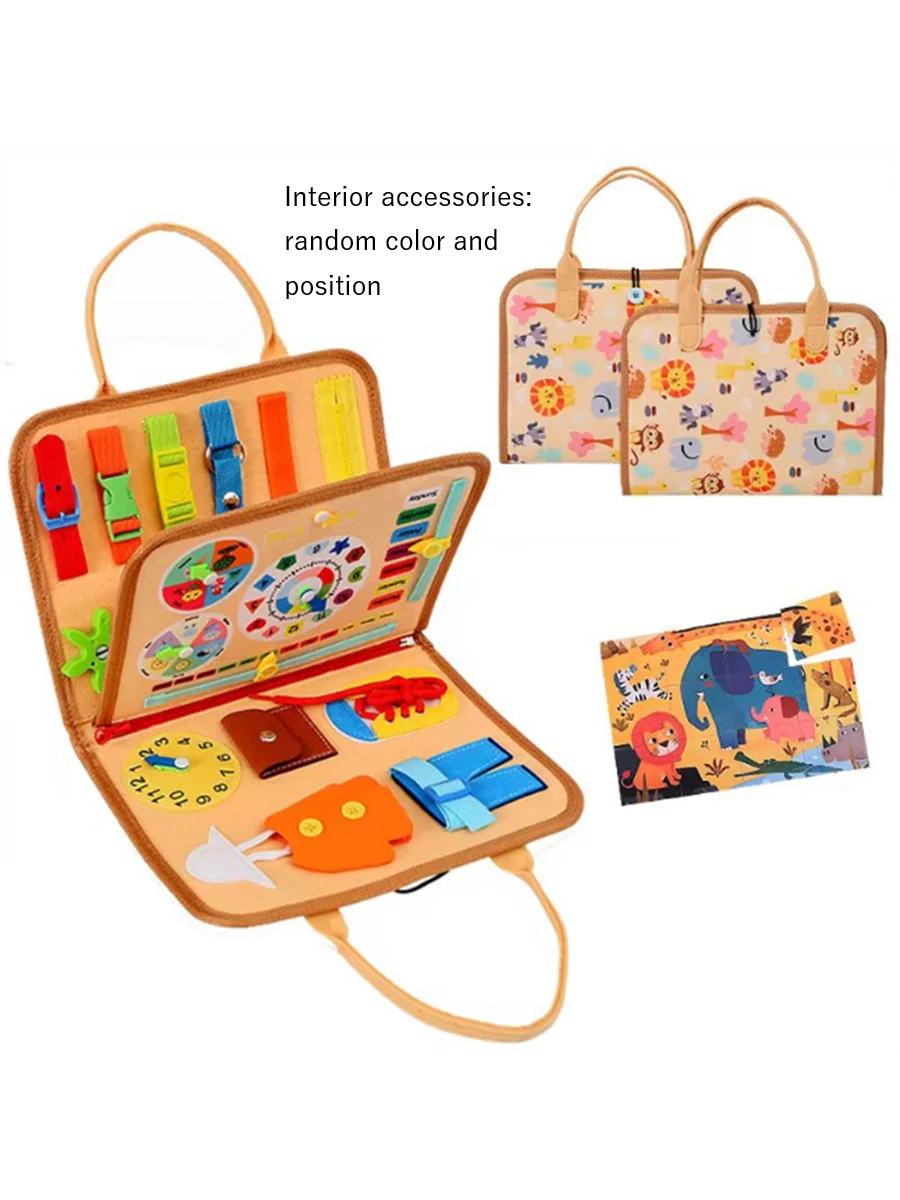 Montessori Busy Board Educational Activity