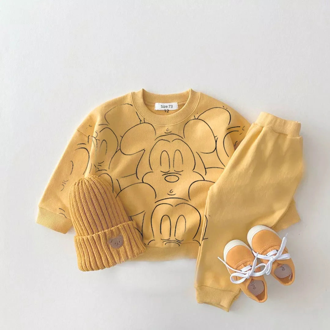New Designer Cartoon Clothing  Tracksuit Baby Boy