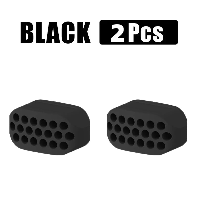 2Pcs Jaw Exerciser Fitness Jawline Muscle Training Double Chin Reducer