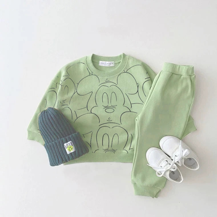 New Designer Cartoon Clothing  Tracksuit Baby Boy