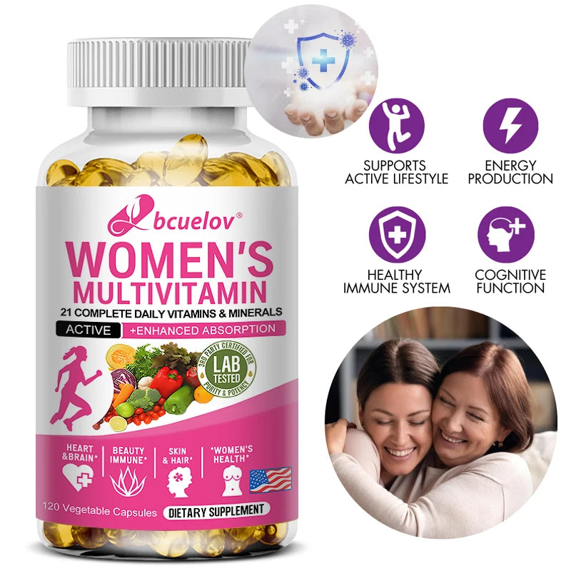 Bcuelov Daily Multivitamin for Women