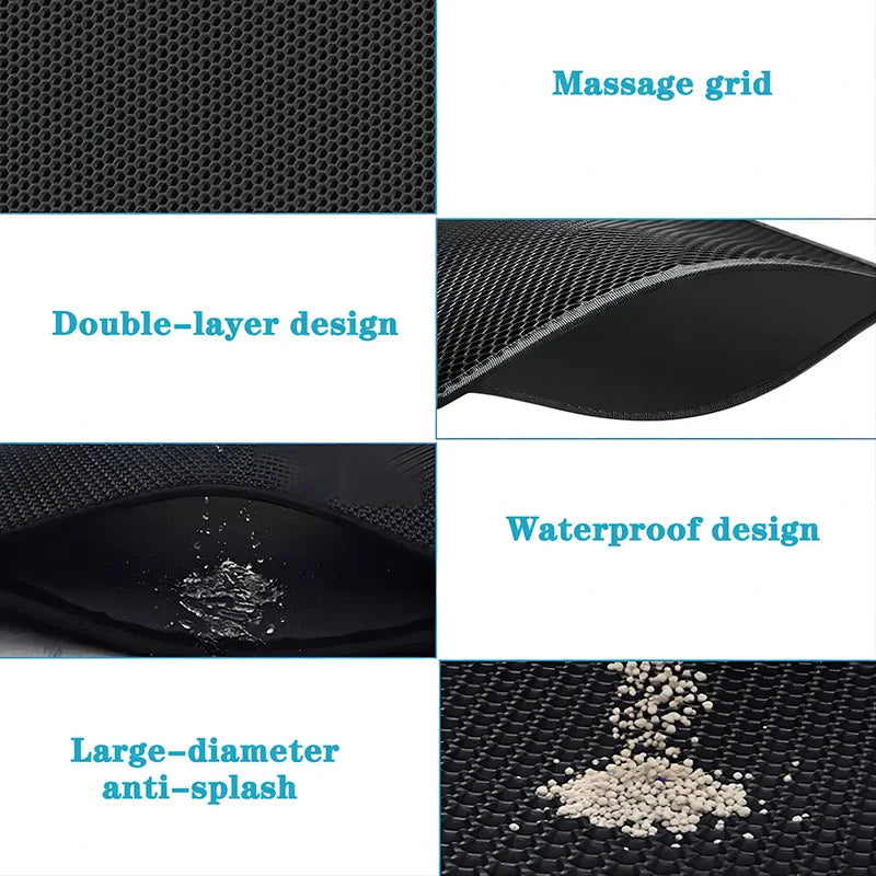 EVA Double Layer Cat Litter Pad Waterproof