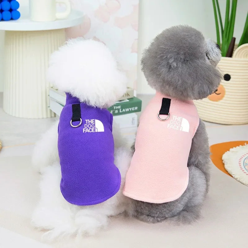Pet Dog Clothes Autumn Winter Coat Fleece