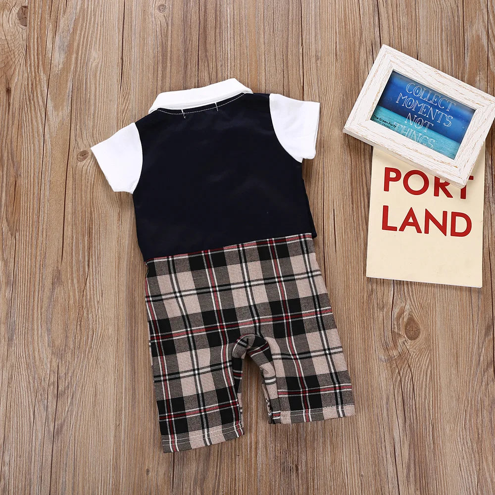 Summer Newborn Baby Romper Infant Boy