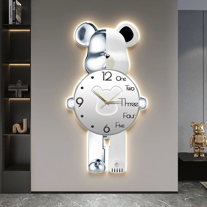 Fancy LED Wall Clock
