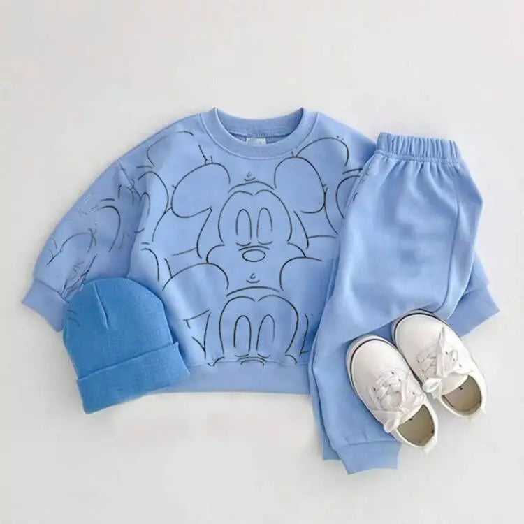 New Designer Cartoon Clothing  Tracksuit Baby Boy